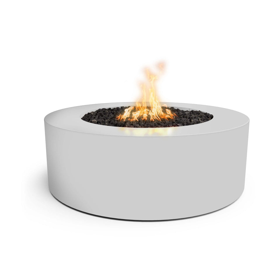 The Outdoor Plus 60" Unity Round Fire Pit (White)
