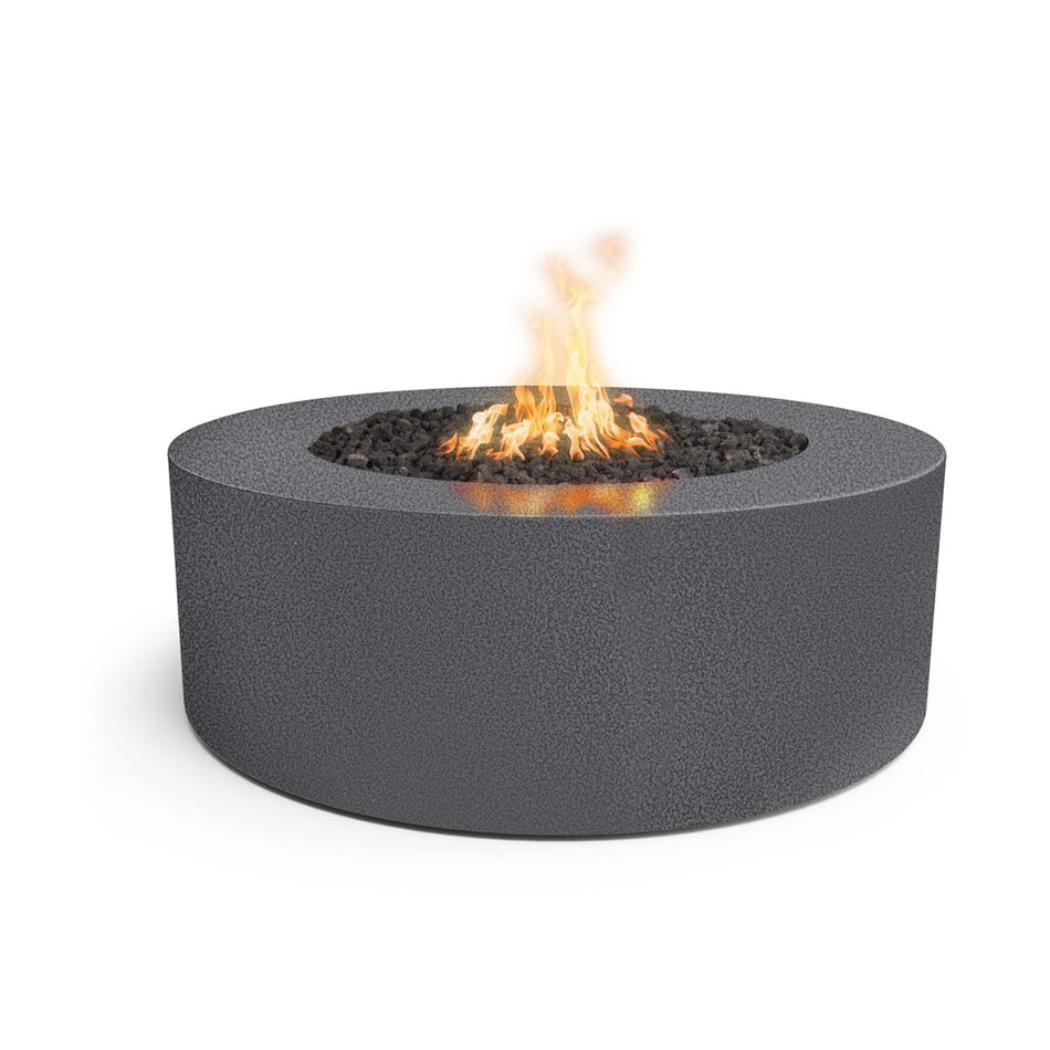 The Outdoor Plus 60" Unity Round Fire Pit (Silver Vein)